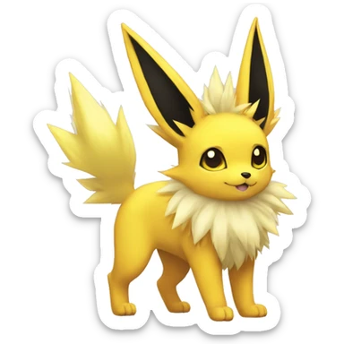 Jolteon-Umbreon-Flareon full body sticker
