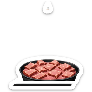  spam meat  paris eiffel tower landscape  sticker