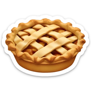 apple pie sticker