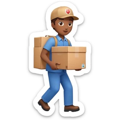 last mile delivery sticker