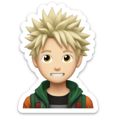 Bakugo Katsuki sticker