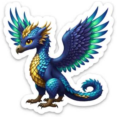 mythical animal sticker