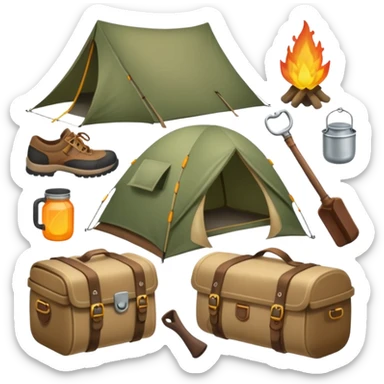 Camp Essentials sticker