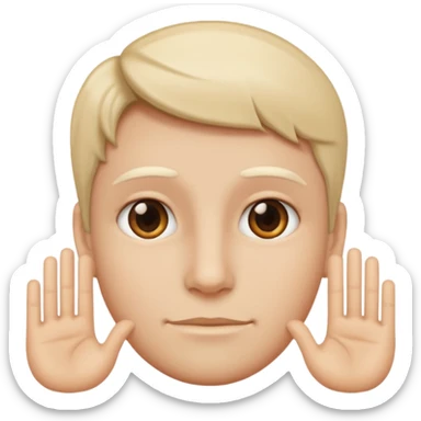 Make a person say 61 sticker