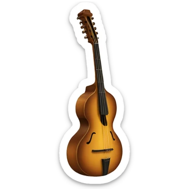 oud music instrument sticker