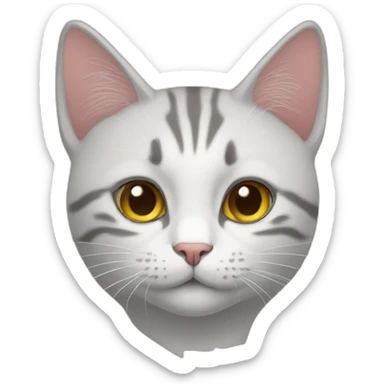 Chatte sticker