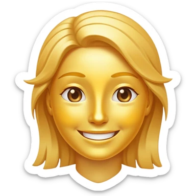 happy day with sunshine and smiling face sticker