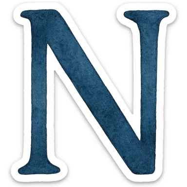 И in the style of the provided example sticker