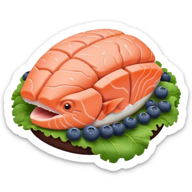 brain surrounded by healthy lifestyle choices, exercising, salmon, dark chocolate, blueberries, seeds, leafy greens . brain booster sticker