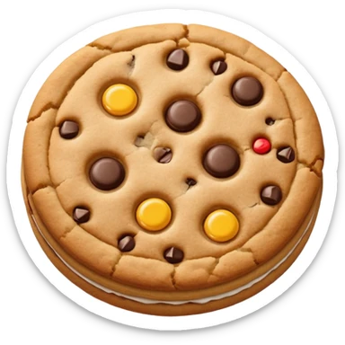 a pair of Cookie without Chocolate sticker