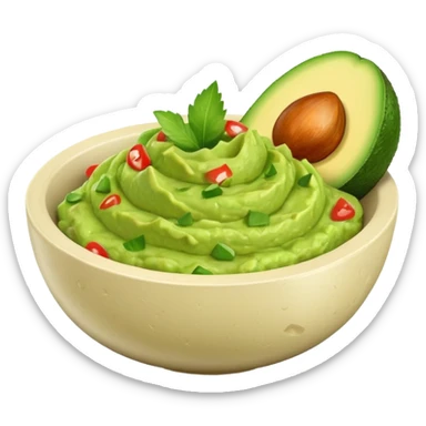 guacamole sticker