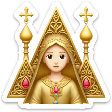 the holy triad sticker