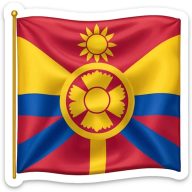 Flag of Tibet sticker