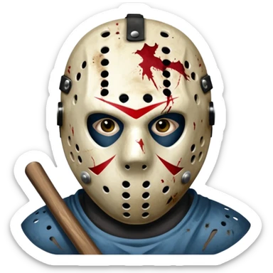 Jason Voorhees sticker