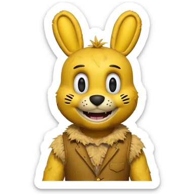 Fnaf springbonnie  sticker