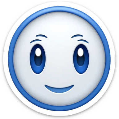 "Símbolo no formato de círculo, fundo sólido na cor azul oficial do Instagram (#0095F6), com um check branco nítido e alinhado no centro. Estilo minimalista, sem sombras, exatamente como o selo de verificação do Instagram." sticker