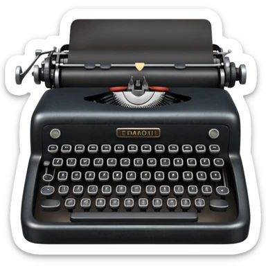 that is not a claw machine that’s a type writer which i DID NOT ASK FOR!!! sticker