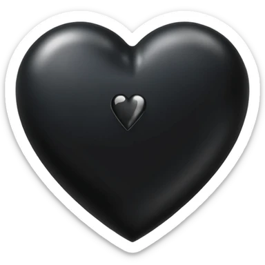 Black heart that says VOXXX sticker