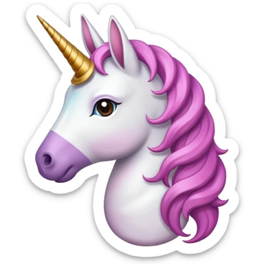 cuerno de unicornio, banda de cabello sticker