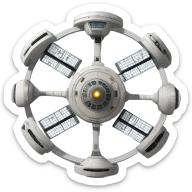 star trek Deep Space Nine Station terok nor sticker