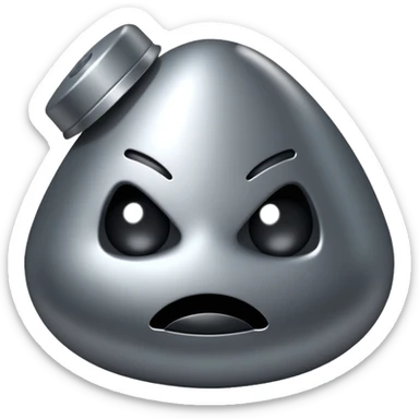 Make a suspicious thing  sticker