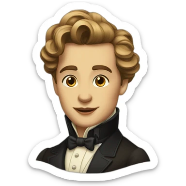 Belle-époque-guy sticker
