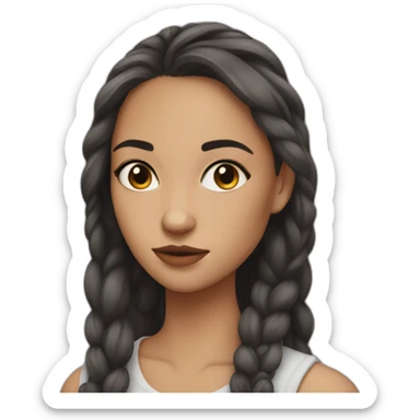 Side Eyeing Chloe sticker