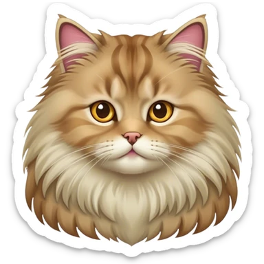Siberian cat sticker