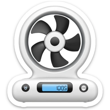 bladeless fan sticker