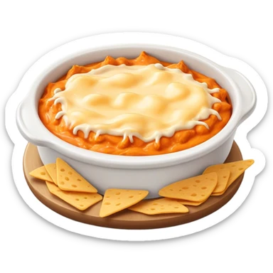 Buffalo chicken dip sticker