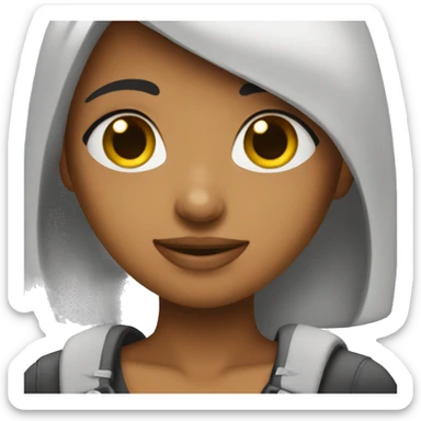 Girl say I love you babe sticker