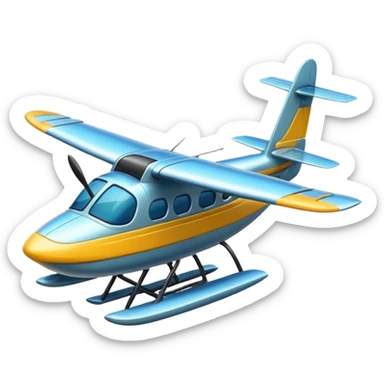 seaplane sticker