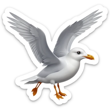 Seagulls sticker