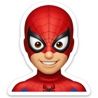 Spider man sticker