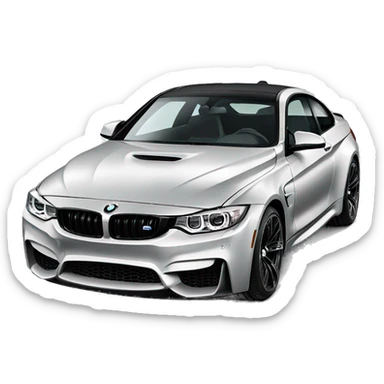 bmw m4 emoji  sticker