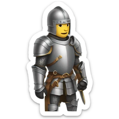 knight Lgbt gay sticker