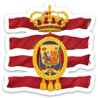 bandera segunda republica española sticker