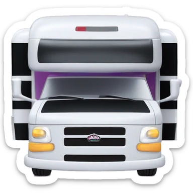 Barbie dream nightmare rv camper Fr-s Haunted Cabin Darth Vader’s ice cube race car with bright white headlights and light saber bumpers  sticker