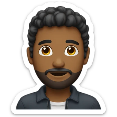 Homme amoureux sticker