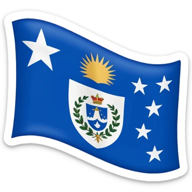 Can you make the flag of the Azores  sticker