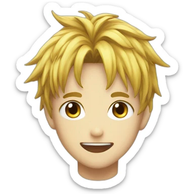 beelzebub anime sticker