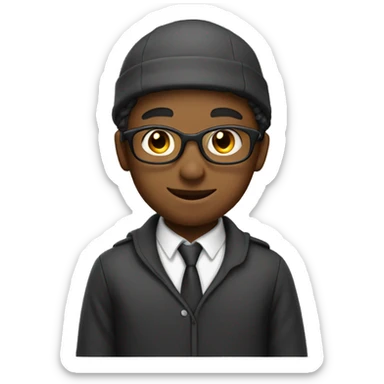 schoolboy mateatician sticker