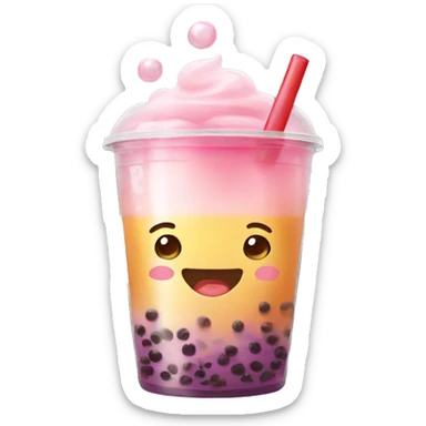 Bubbletea  sticker