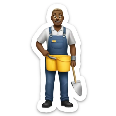 JANITOR sticker