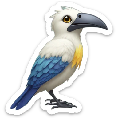 Paradise Bird sticker