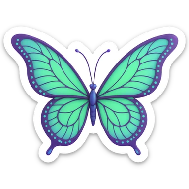Enhance the butterfly's wings with more intricate, elegant details—add fine vein patterns, subtle layered textures, and delicate ornamental accents. Keep the vibrant #c0ff53 green, glowing highlights, magical particles, dreamy aura, and transparent background. 3D cartoon, digital fantasy art style. sticker