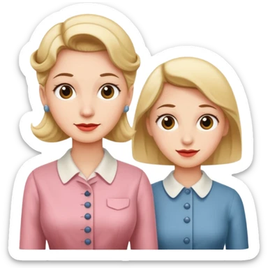 40대 주부,20~30대 1인가구 남여 sticker