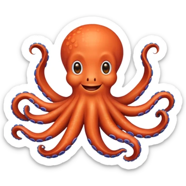 Mood Octopus sticker