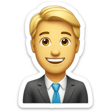 Happy Business Owner sticker