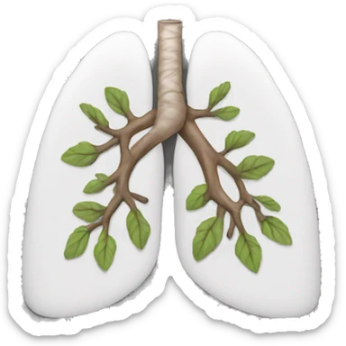 Lung sticker